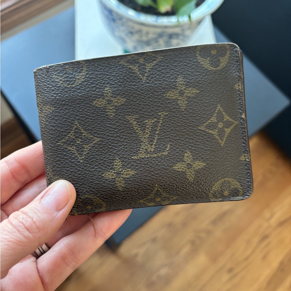 Louis Vuitton Vintage Brown Monogram Wallet